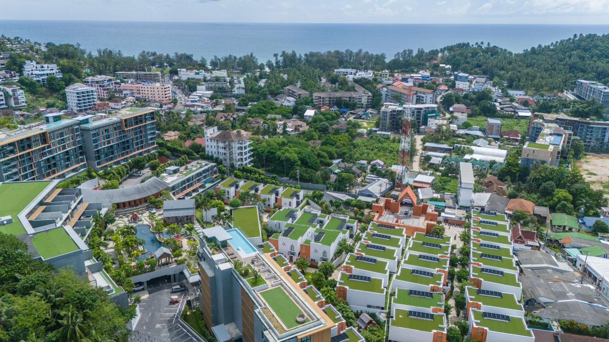 Panora Condo By Villacarte Praia de Surin Exterior foto